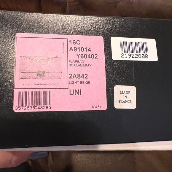 ❤️‍🔥CHANEL ❤️‍🔥QUILTED CRINKLED PATENT LEATHER CLASSIC JUMBO SINGLE FLAP BAG - Picture 14 of 15